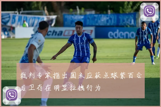 裁判专家指出国米应获点球紫百合后卫存在明显拉拽行为