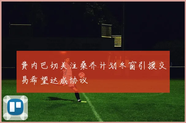 费内巴切关注桑乔计划冬窗引援交易希望达成协议